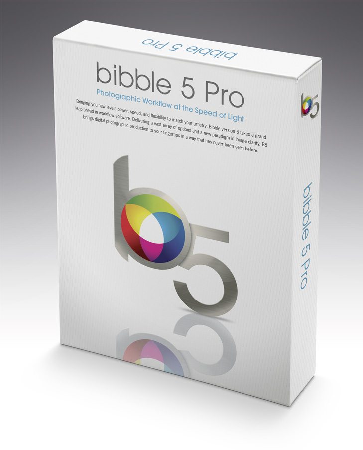 Bibble 5 Software Packaging Design