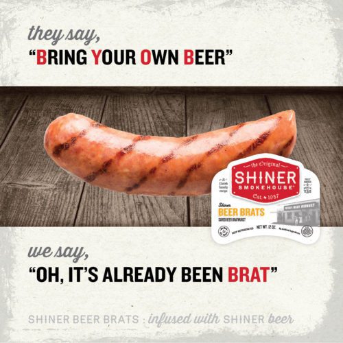 Shiner Sausage Ad