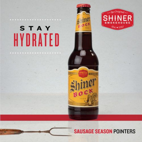 Shiner Sausage Ad