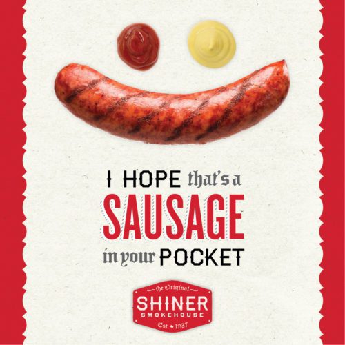 Shiner Sausage Ad