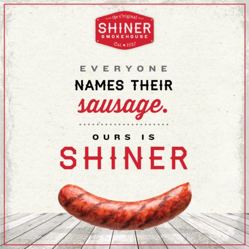 Shiner Sausage Ad