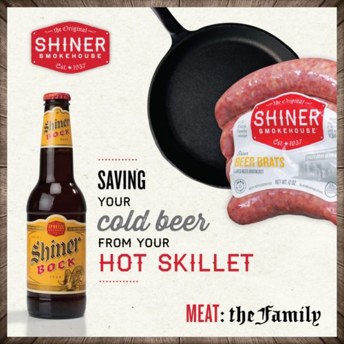 Shiner Sausage Ad