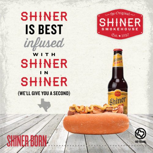 Shiner Sausage Ad