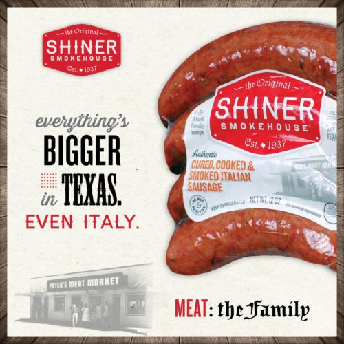 Shiner Sausage Ad