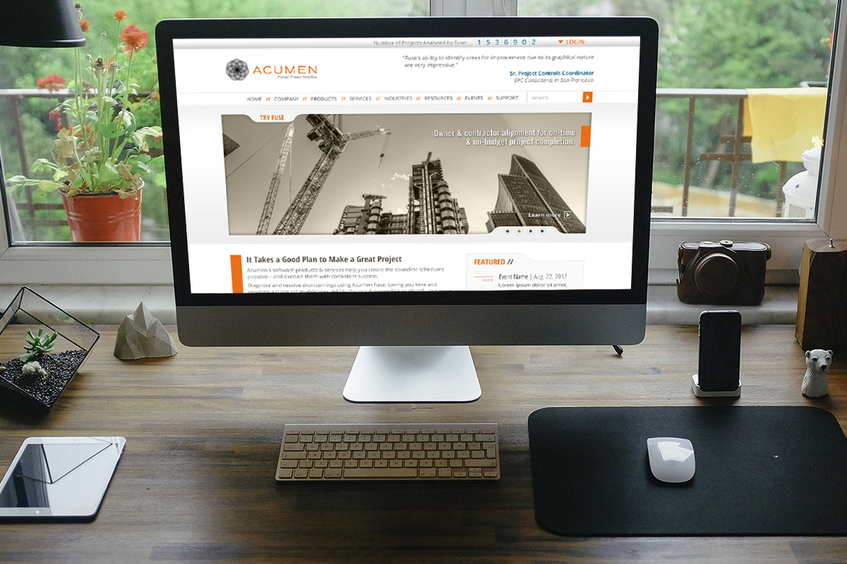 Acumen Website Design