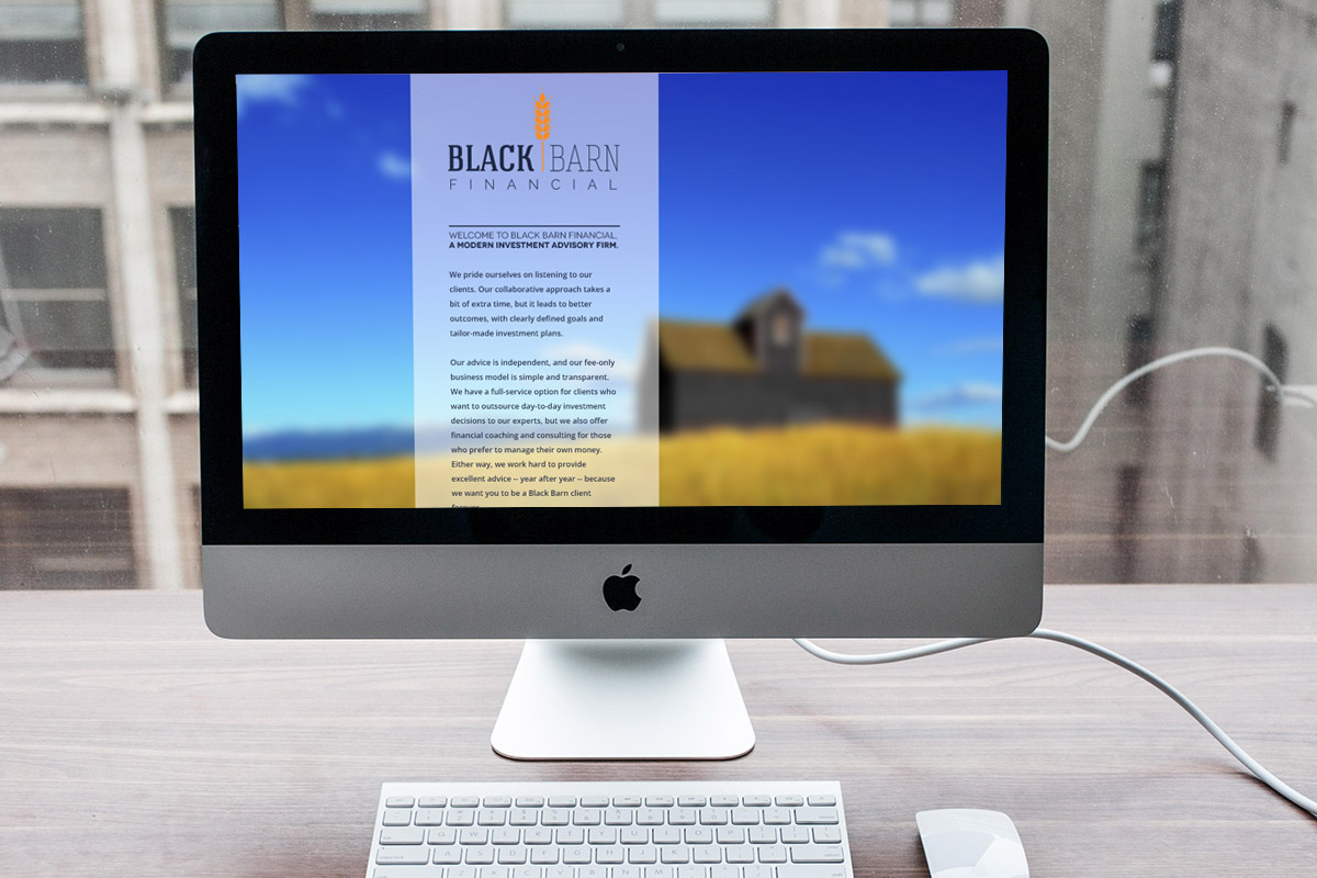 BlackBarn Landing Page