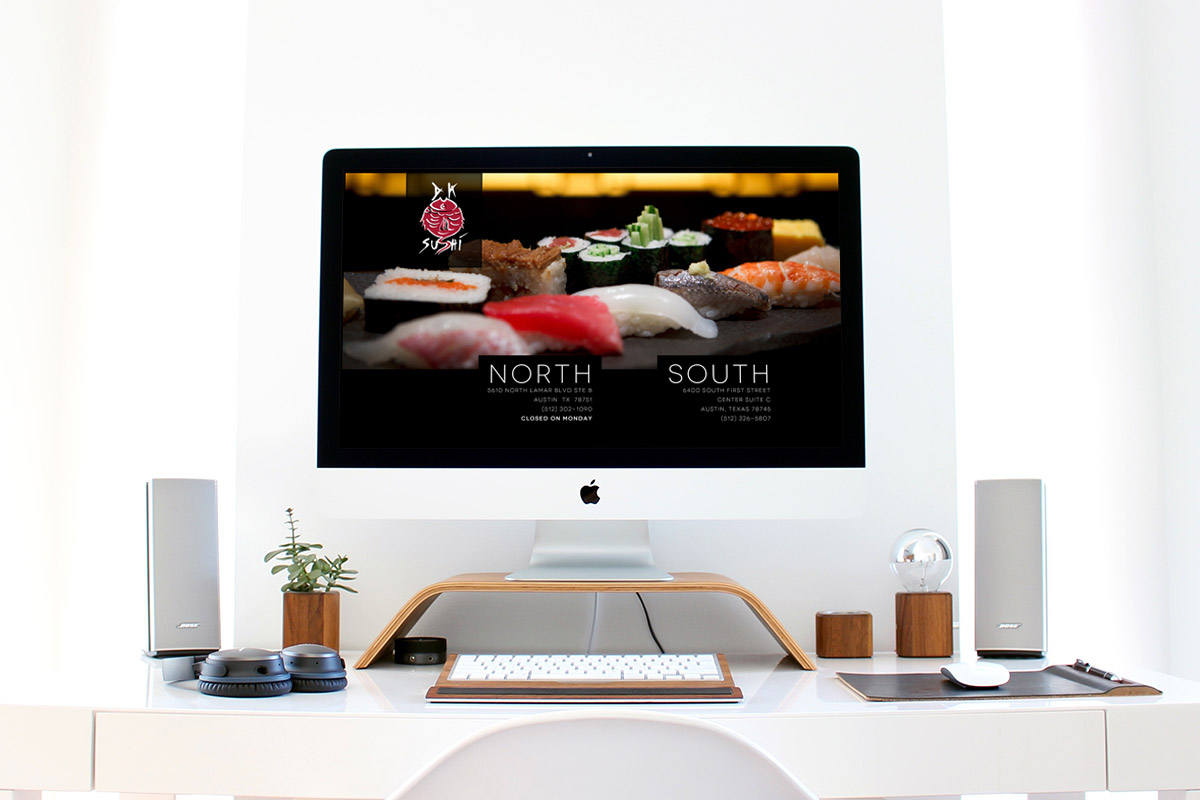 DK Sushi Website