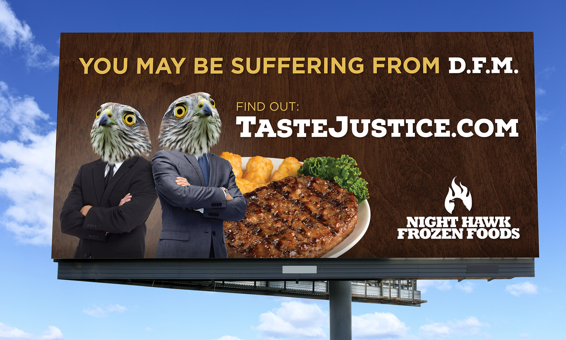 Night Hawk Billboard Design