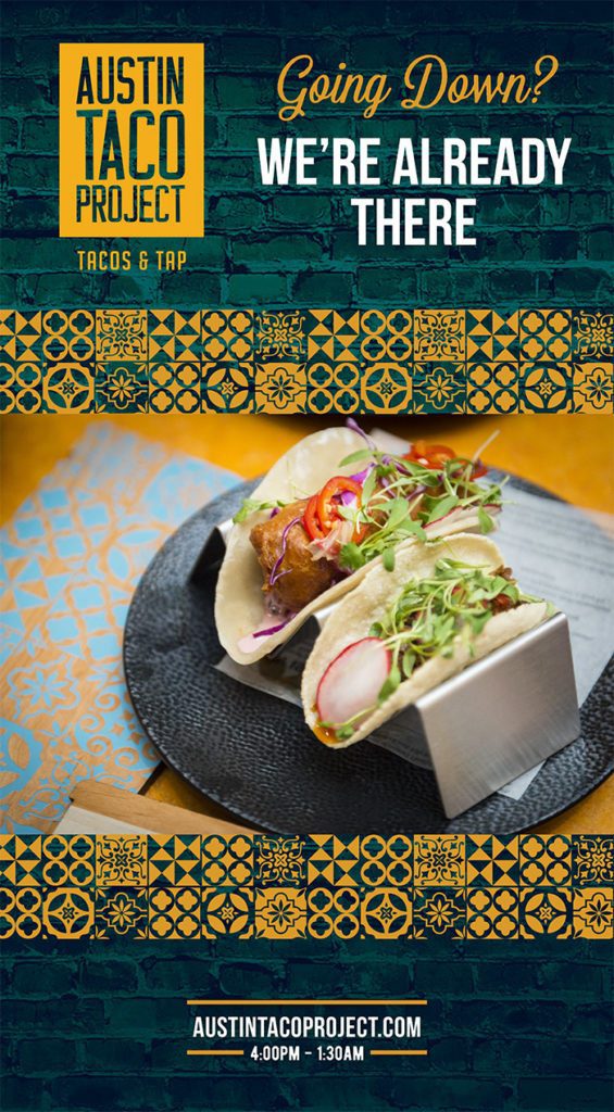 Austin Taco Project signage