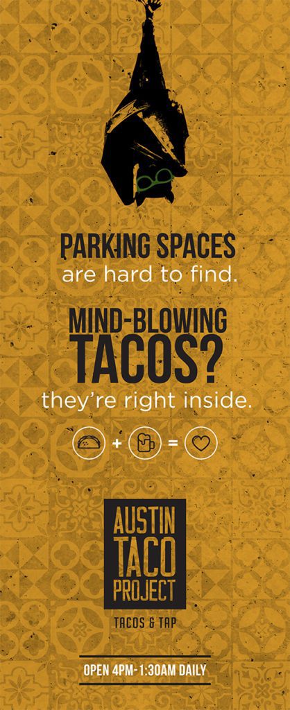 Austin Taco Project signage