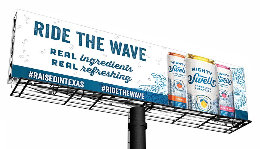 Mighty Swell Billboard Design