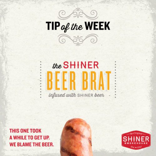 Shiner Sausage Ad