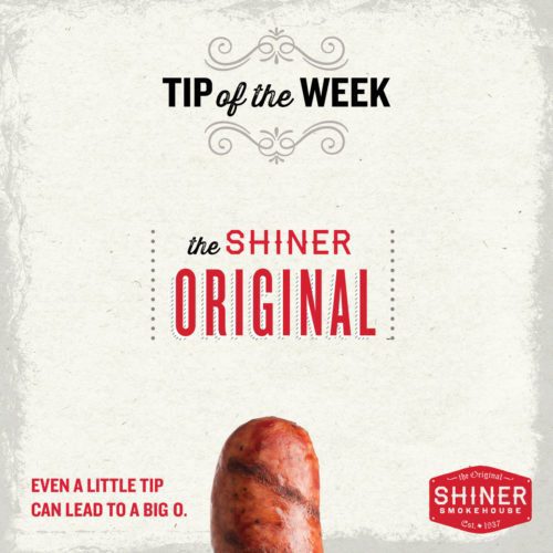 Shiner Sausage Ad