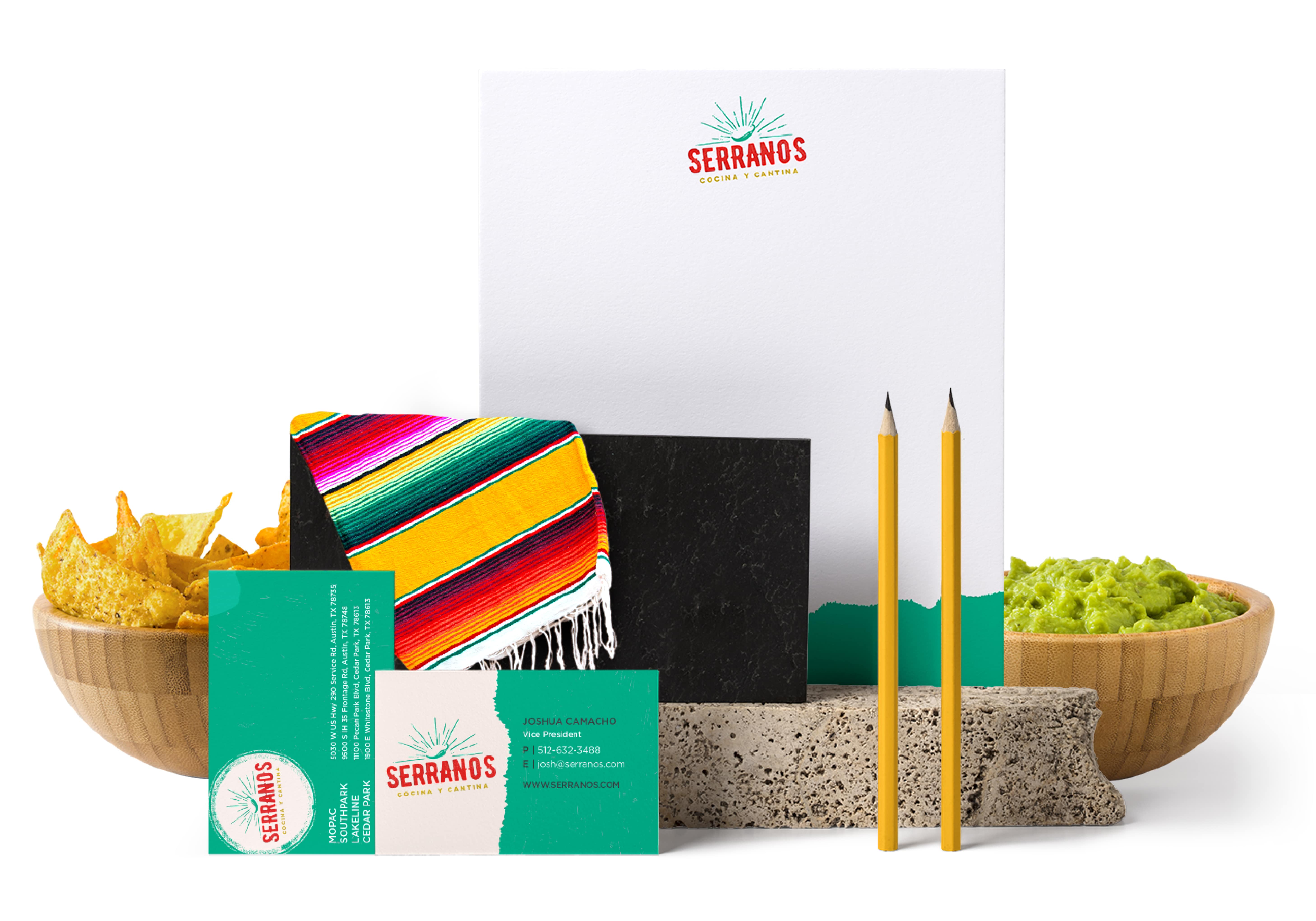 Serranos brand kit