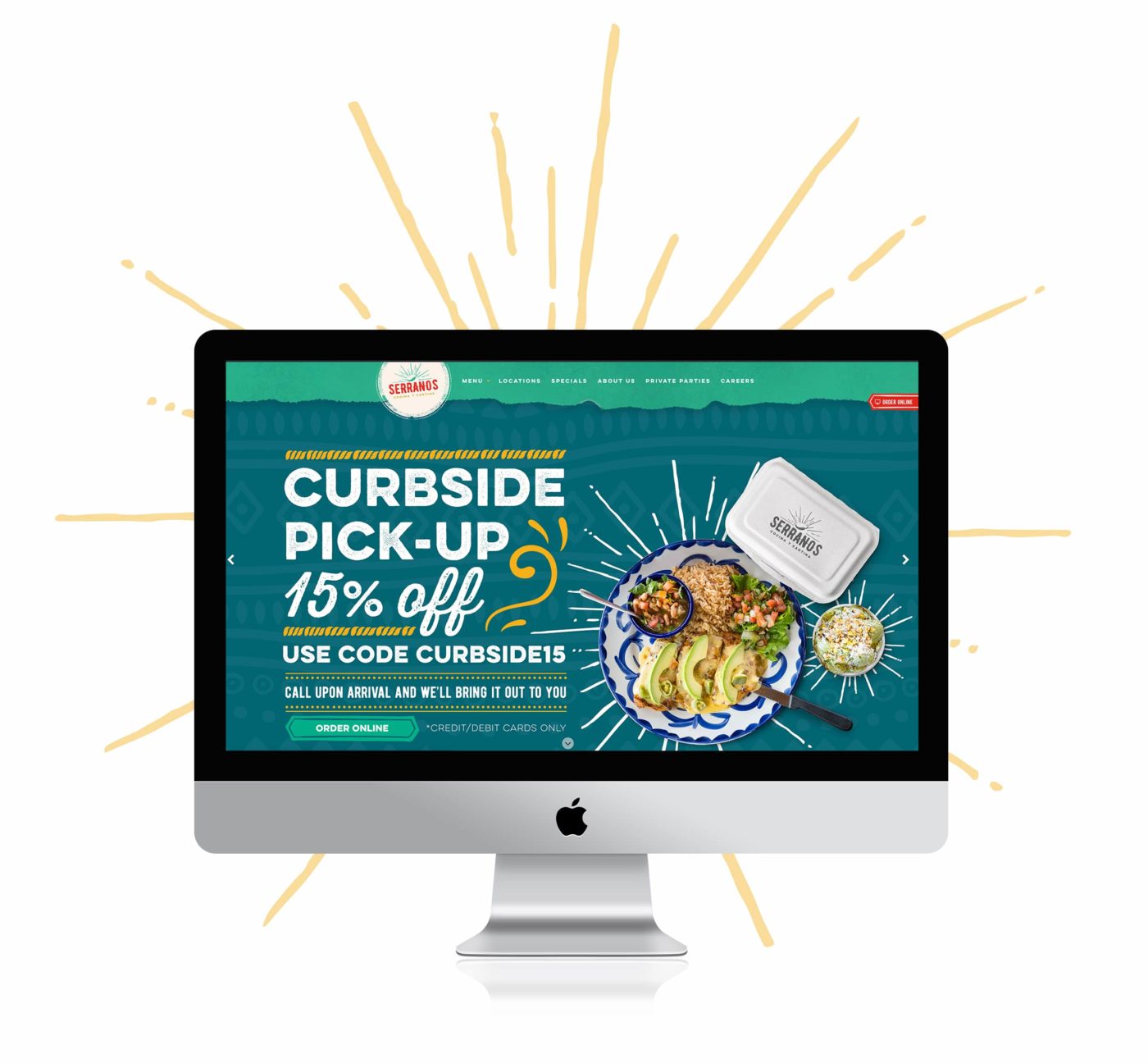Serranos Website Redesign