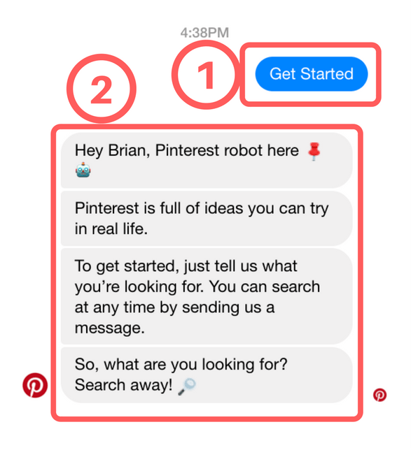 A Pinterest update focused on search