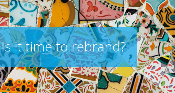 Rebranding is a natural part of marketing