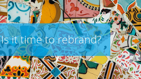 Rebranding is a natural part of marketing