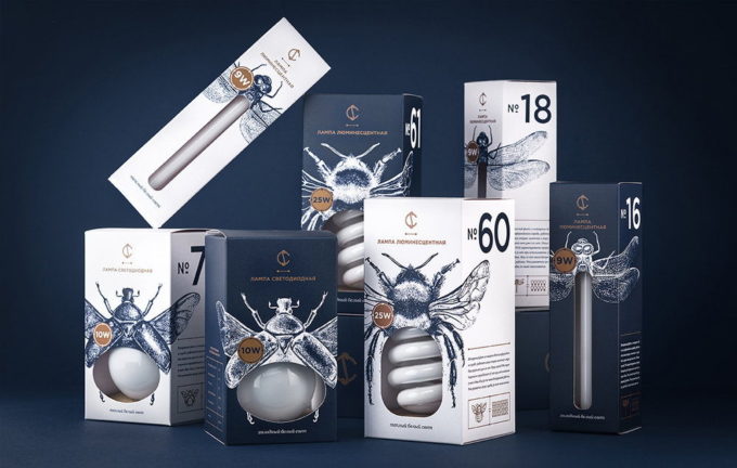 CS Lightbulbs' innovative package designs