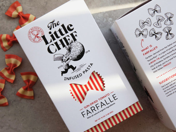 Little Chef branding by Tad Carpenter