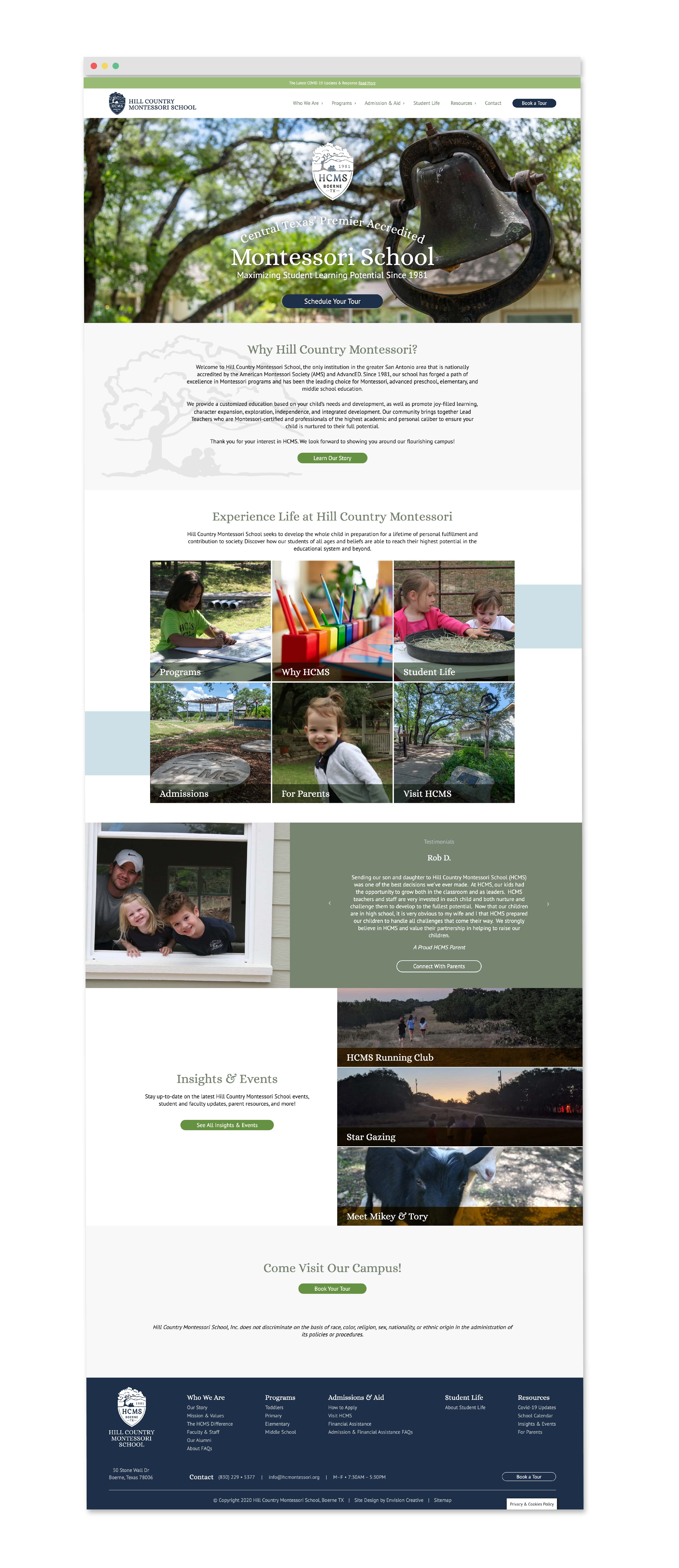 New HCMS website page example 1