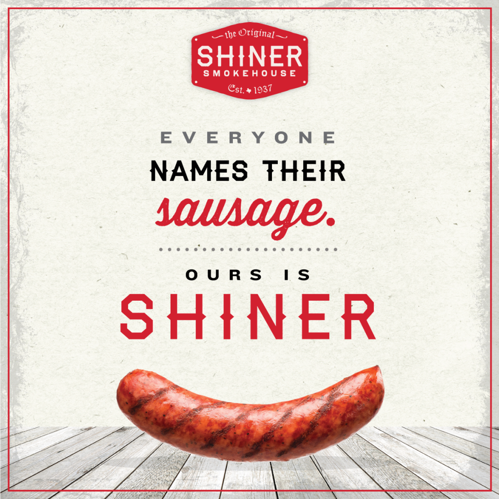Shiner Smokehouse Sausage ADDYs