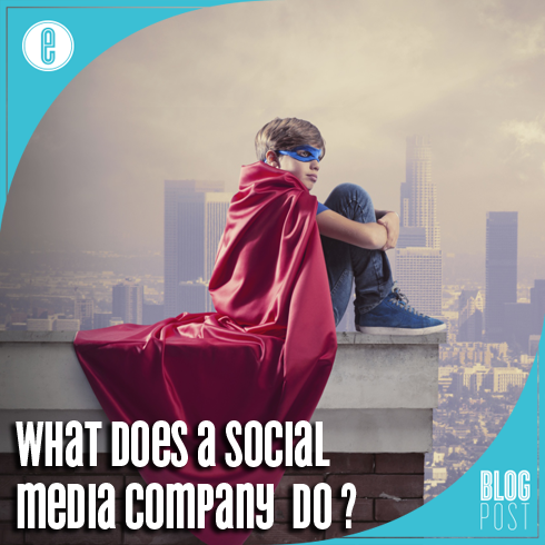 What does a social media company do?