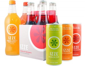 Product Packaging: Izze Beverage