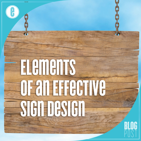 Elements of an Effective Sign Design Cover